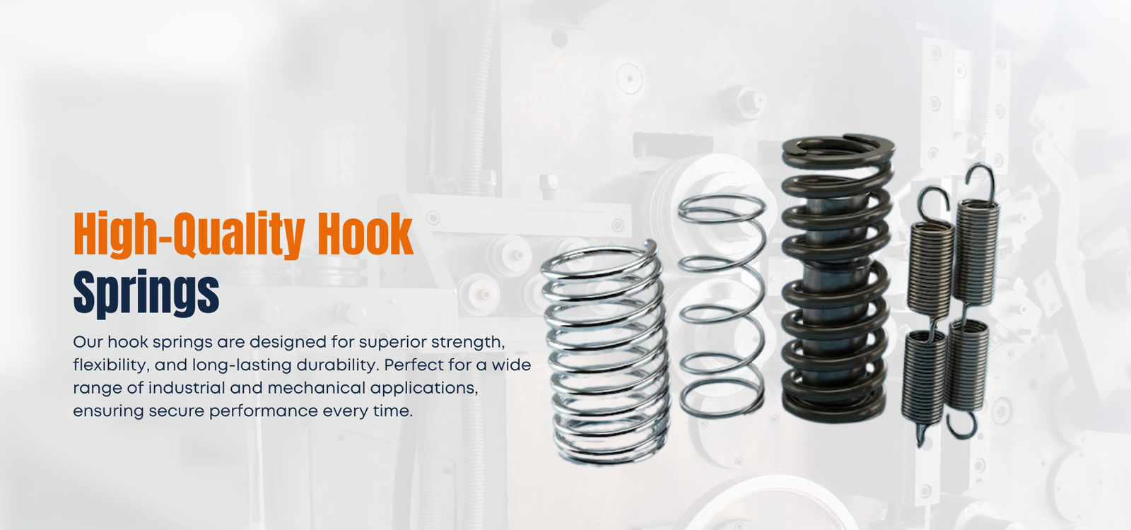 Industrial Spring Manufacturing Banner 1