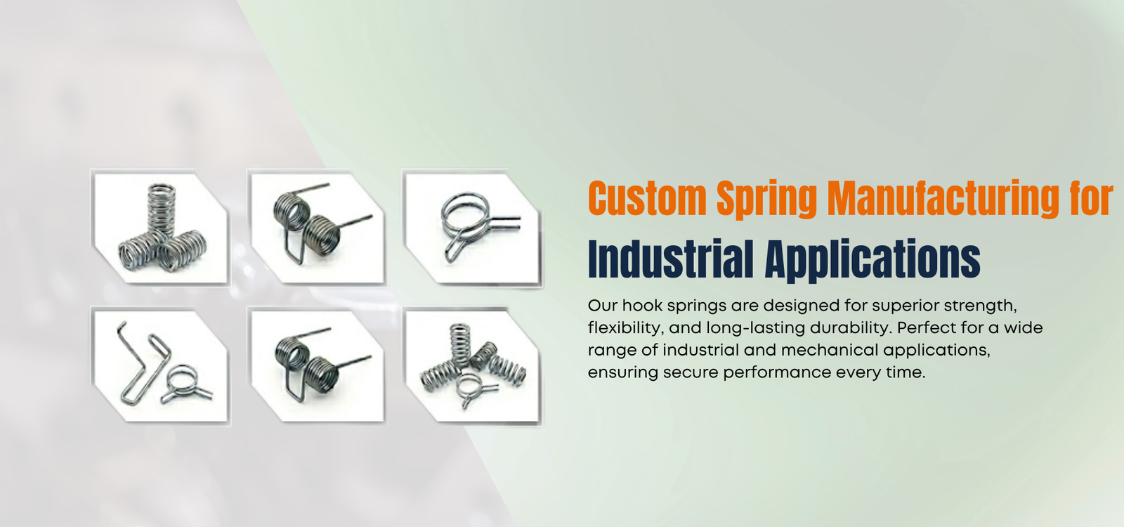 Industrial Spring Manufacturing Banner 3